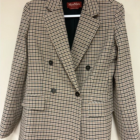 MaxMara wool blazer women’s size 8 - Picture 4 of 9